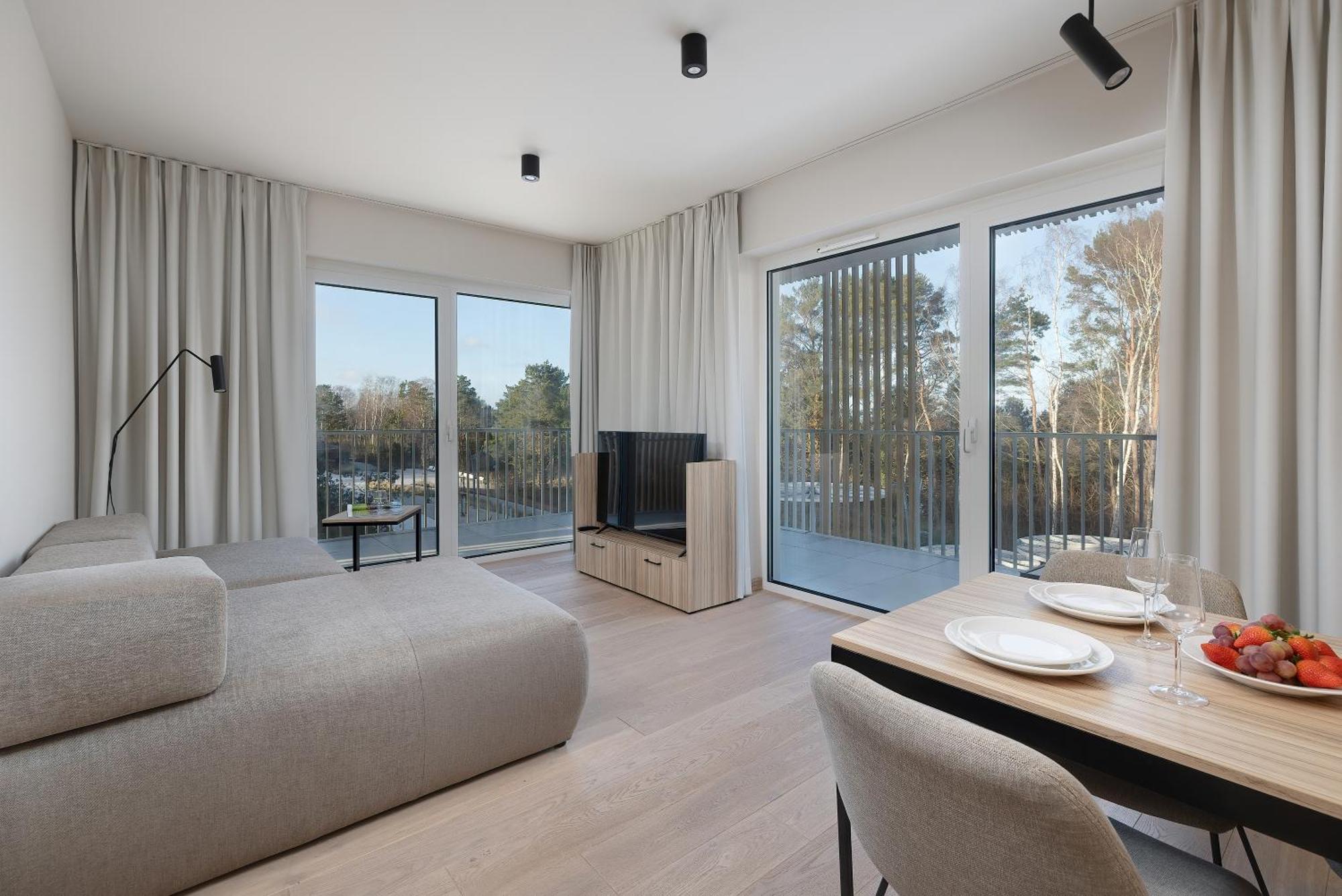 Świnoujście Wyspa Uznam Promenada Apartament Na Wydmie מראה חיצוני תמונה
